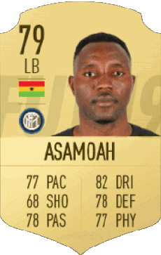 Multimedia Vídeo Juegos F I F A - Jugadores  cartas Ghana Kwadwo Asamoah 