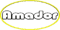 First Names MASCULINE - Spain A Amador 