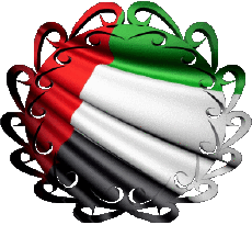 Flags Asia United Arab Emirates Form 01 