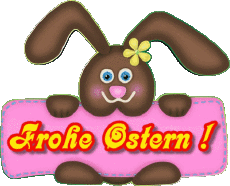 Mensajes Alemán Frohe Ostern 10 