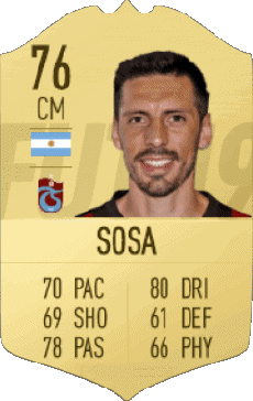 Multi Media Video Games F I F A - Card Players Argentina José Sosa 