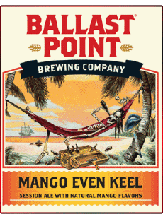 Mango Even Keel-Boissons Bières USA Ballast Point 