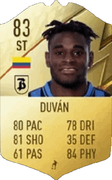 Multimedia Videogiochi F I F A - Giocatori carte Colombia Duván Zapata 