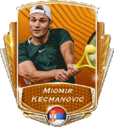 Deportes Tenis - Jugadores Serbia Miomir Kecmanovic 