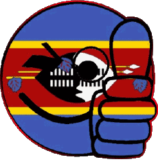 Flags Africa Eswatini Smiley - OK 