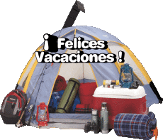 Messages Espagnol Felices Vacaciones Fond Transparent 33 