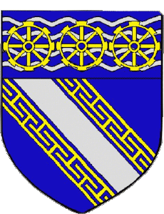 Banderas Francia Departamentos - Ciudades 10 BREVIANDES 