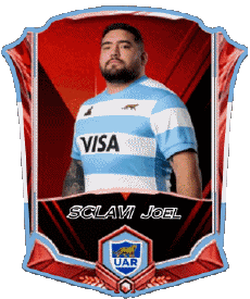 Sportivo Rugby - Giocatori Argentina Squadra 2025 SCLAVI Joel 