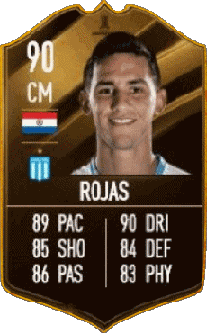 Multimedia Vídeo Juegos F I F A - Jugadores  cartas Paraguay Matías Rojas 