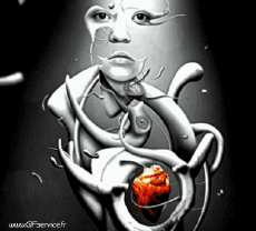 Humour - Fun 3D Effets Stéreoscopique Wiggle avec Matrice 