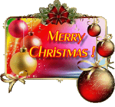 Messages English Merry Christmas Serie 09 