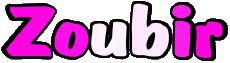 Nombre MASCULINO - Magreb Musulmán Z Zoubir 
