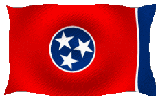 Flags America U.S.A - States Tennessee Waving 