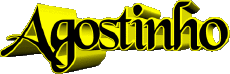 Nome MASCHIO -  Portogallo A Agostinho 