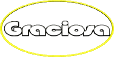 Prénoms FEMININ - Italie G Graciosa 