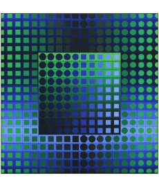 Humor -  Fun Artists Painter Victor Vasarely 