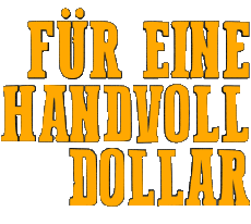 Multimedia Film Internazionale Per un puno di dollari Logo Tedesco 