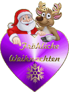 Messages Allemand Fröhliche  Weihnachten Serie 06 