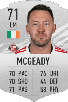 Multi Média Jeux Vidéo F I F A - Joueurs Cartes Irlande Aiden McGeady 
