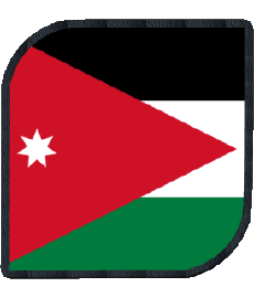 Flags Asia Jordan Square 