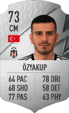 Multimedia Videospiele F I F A - Karten Spieler Türkei Oguzhan Özyakup 