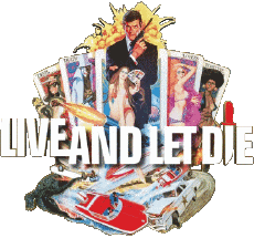 Multi Média Cinéma International James Bond 007 Vivre et laisser mourir Logo Anglais 