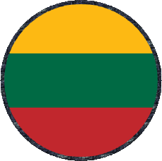 Drapeaux Europe Lituanie Rond 