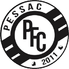 Sports FootBall Club France Logo Nouvelle-Aquitaine 33 - Gironde Pessac FC 