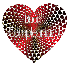 Messages Italien Buon Compleanno Cuore 005 
