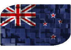 Flags Oceania New Zealand Rectangle 