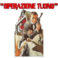 Multi Media Movies International James Bond 007 Thunderball Italian Logo 