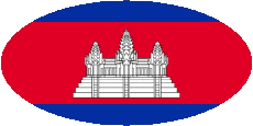 Drapeaux Asie Cambodge Divers 