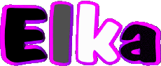 Vorname WEIBLICH - Deutschland E Elka 