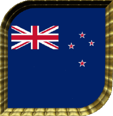 Bandiere Oceania Nuova Zelanda Quadrato 