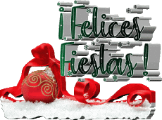 Mensajes Español Felices Fiestas Serie 12 
