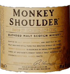 Drinks Whiskey Monkey Shoulder 