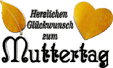 Messages German Herzlichen Glückwunsch zum Muttertag 03 