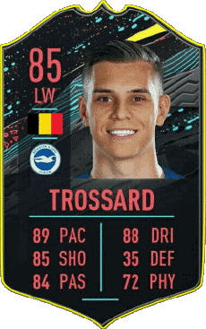 Multi Média Jeux Vidéo F I F A - Joueurs Cartes Belgique Leandro Trossard 
