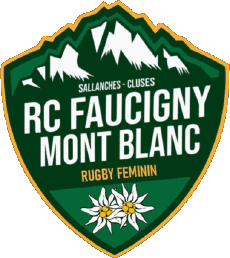 Deportes Rugby Club Francia Logo Dept 74 RC Faucigny Mont Blanc Féminin 