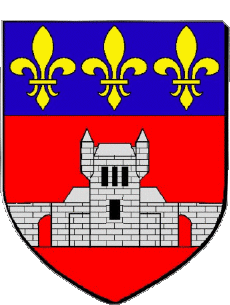Blason-Drapeaux France Départements - Villes 36 LEVROUX Blason
