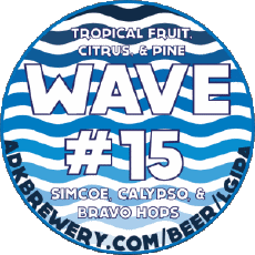 Wave #15-Drinks Beers USA Adirondack Wave #15