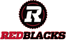 Sports FootBall Américain Canada - L C F Rouge et Noir Ottawa 
