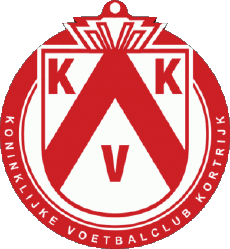Logo-Deportes Fútbol Clubes Europa Bélgica Courtray - Kortrijk - KV Logo