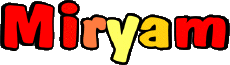 Vorname WEIBLICH - Maghreb Muslim M Miryam 
