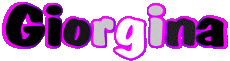 Prénoms FEMININ - Italie G Giorgina 