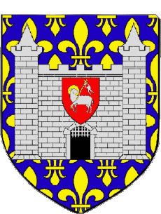 Blasone-Bandiere Francia Dipartimenti - Città 11 CARCASSONNE Blasone