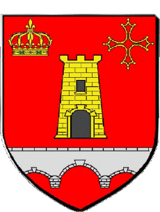 Blason-Drapeaux France Départements - Villes 43 ESPALY SAINT MARCEL Blason