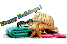 Nachrichten Englisch Happy Holidays Transparenter Hintergrund 05 