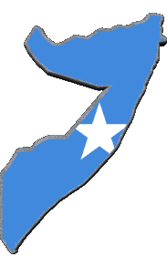 Drapeaux Afrique Somalie Carte 