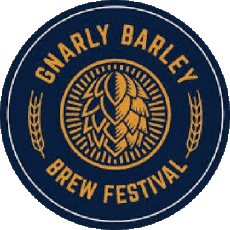 Brew festival Logo-Getränke Bier USA Gnarly Barley 